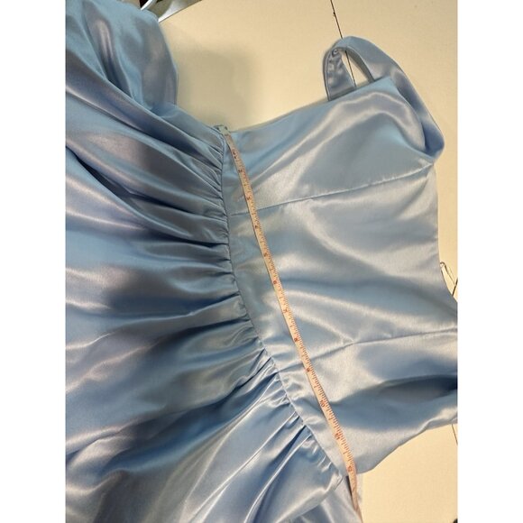 NWT Dream Dress Twirl Dress Missy Ingenue Blue S Chelsea Reece - Picture 7 of 8